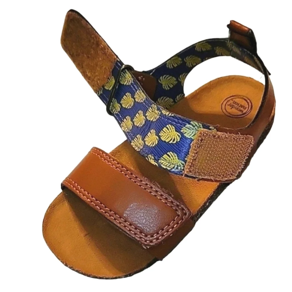 NEW - NWT Wonder Nation Unisex Baby Footbed Sandals, Size 6